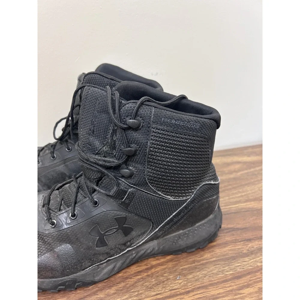 Under Armour Mens Valsetz RTS 1.5 Tactical Boots Black 3021034-001 Size 9.5